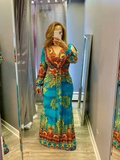 Spring Goddess Maxi Dress