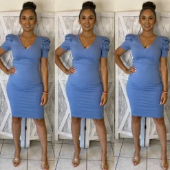 Total Flirt Dress (Blue)