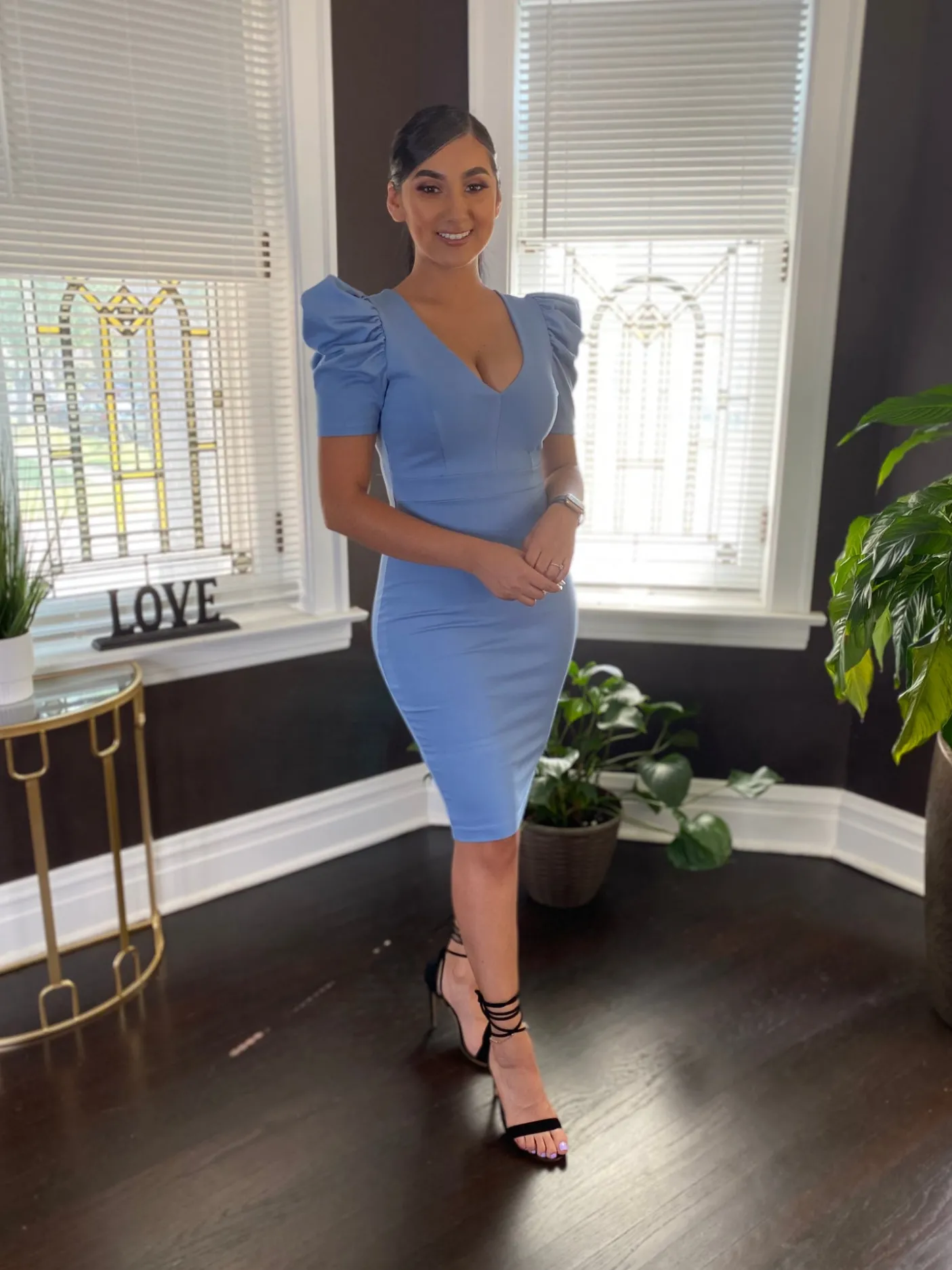 Total Flirt Dress (Blue)