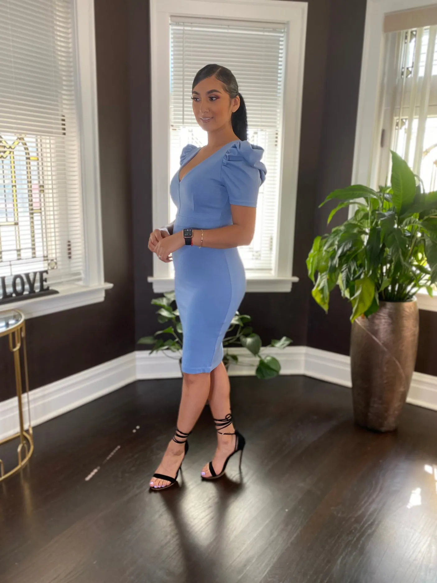 Total Flirt Dress (Blue)