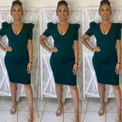 Total Flirt Dress (H Green)