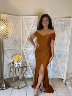 Veronica Dress (Copper)
