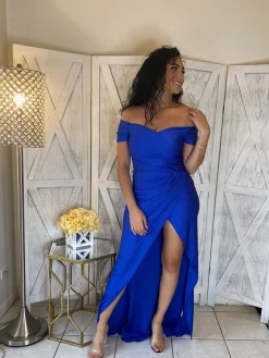 Veronica Dress (Royal)