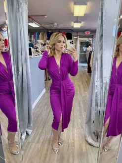 Vivianna Dress (Orchid)