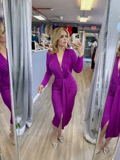 Vivianna Dress (Orchid)