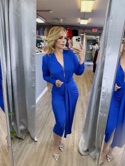 Vivianna Dress (Royal)