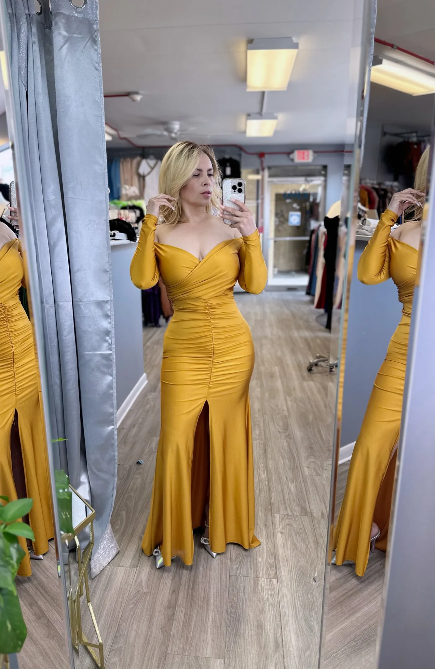 Zuri Gown - Mustard