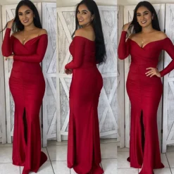Zuri Gown - Ruby Red